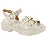 Sandalia Vizzano Casual Ref 6499.121.29711 Branco Off 040