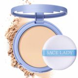 Pó Facial Sace Lady À Prova D&#39;água Com Acabamento Fosco 8g