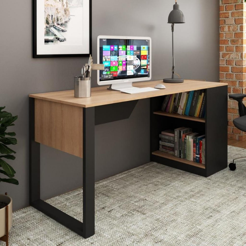 Mesa Para Escritório 160cm Me4182 Tecnomobili