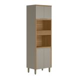 Paneleiro Torre Quente 5 Portas Em Mdf Allure Linea Brasil