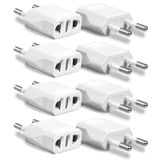 Adaptador De Plugue Mikwoab Tipo C European Travel 220v A 110v