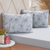Jogo De Cama Queen Dreams Malha 100% Algodão 158x198x30cm Cinza