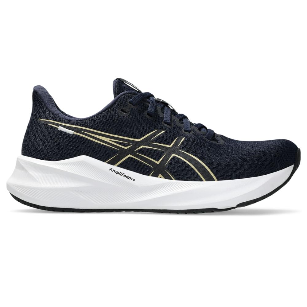 Tenis Asics Versablast 4 Azul/dourado 036