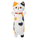 Almofada De Pelúcia Miniso Long Cat Kitten, Bicho De Pelúcia 53 Cm