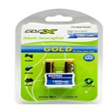 Pilha Recarregavel Flex Aaa Com 2 Pilhas 1000 Mah...
