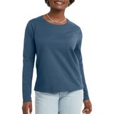 Camiseta Hanes Comfortblend Feminina Originals De Manga Comprida