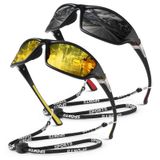 Óculos De Sol Esportivos Wearoyo Polarizados Com 100% De Proteção Uv