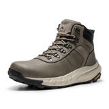 Botas De Caminhada Nortiv 8 Nmumhb2505 De Couro Impermeável Masculinas Verde-oliva