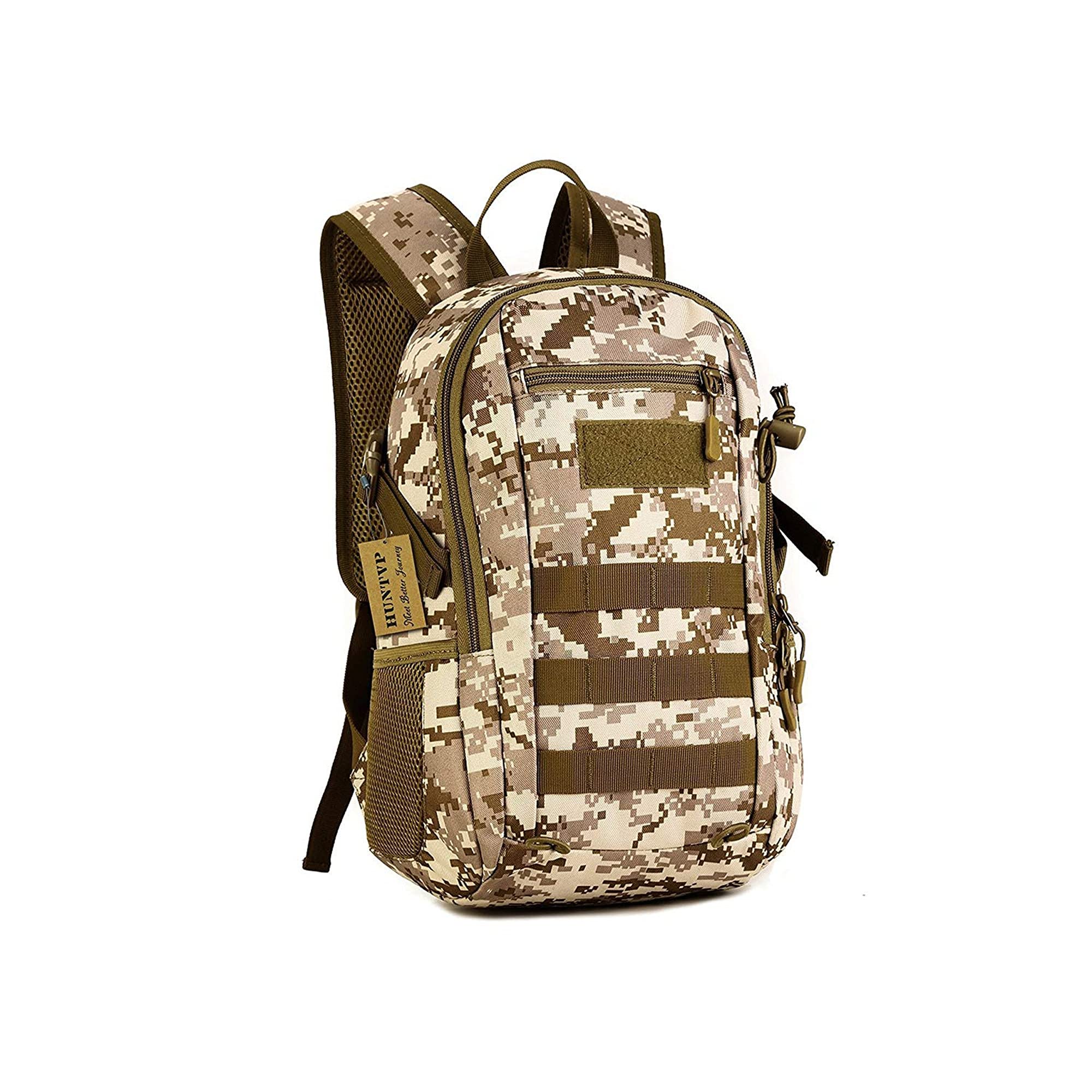 Mochila Huntvp Mini Daypack Military 10l/20l Para Caça