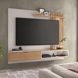 Painel Ripado Para Tv Até 60 Polegadas Com Led 1 Porta Tocantins 1.6 Colibri