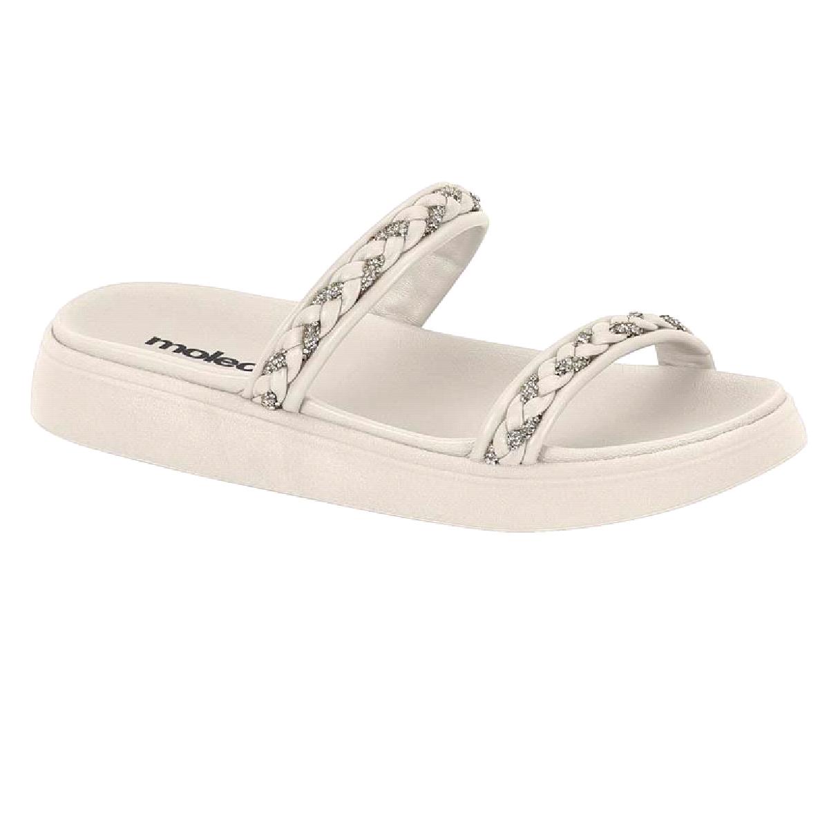 Papete Moleca Tira Pronta Napa Turim Branco Off/branco/cristal 035