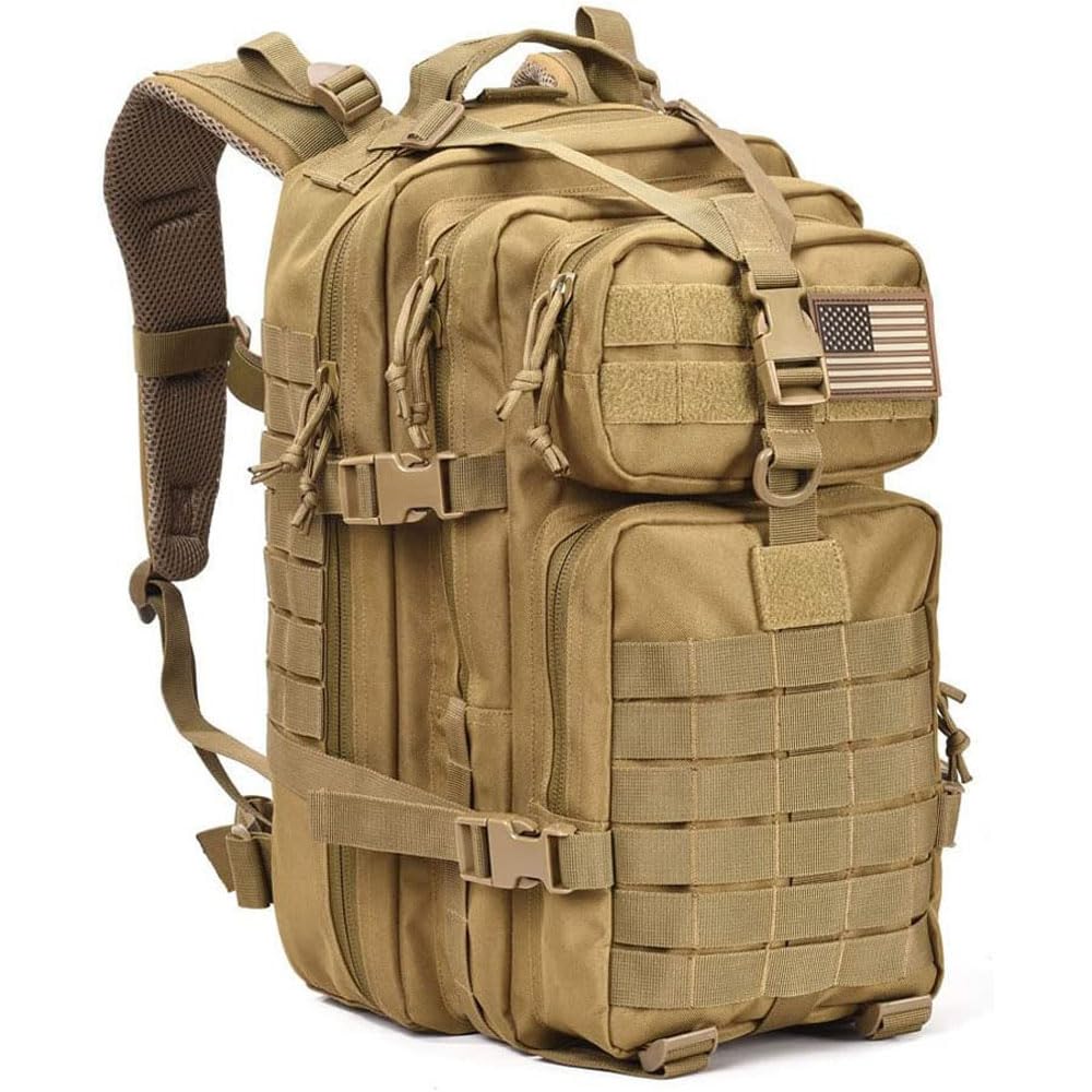 Mochila Reebow Gear Military Tactical Assault 34l Marrom