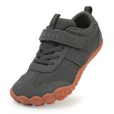 Tênis Kubua Kids Barefoot Shoes Cinza Escuro Tamanho 13 Little Kid