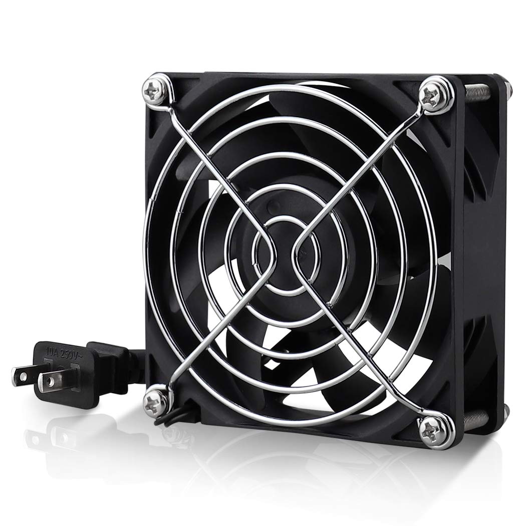 Ventilador Axial Ec Wathai 80 Mm X 25 Mm Ac 110-240v 2w 2800 Rpm