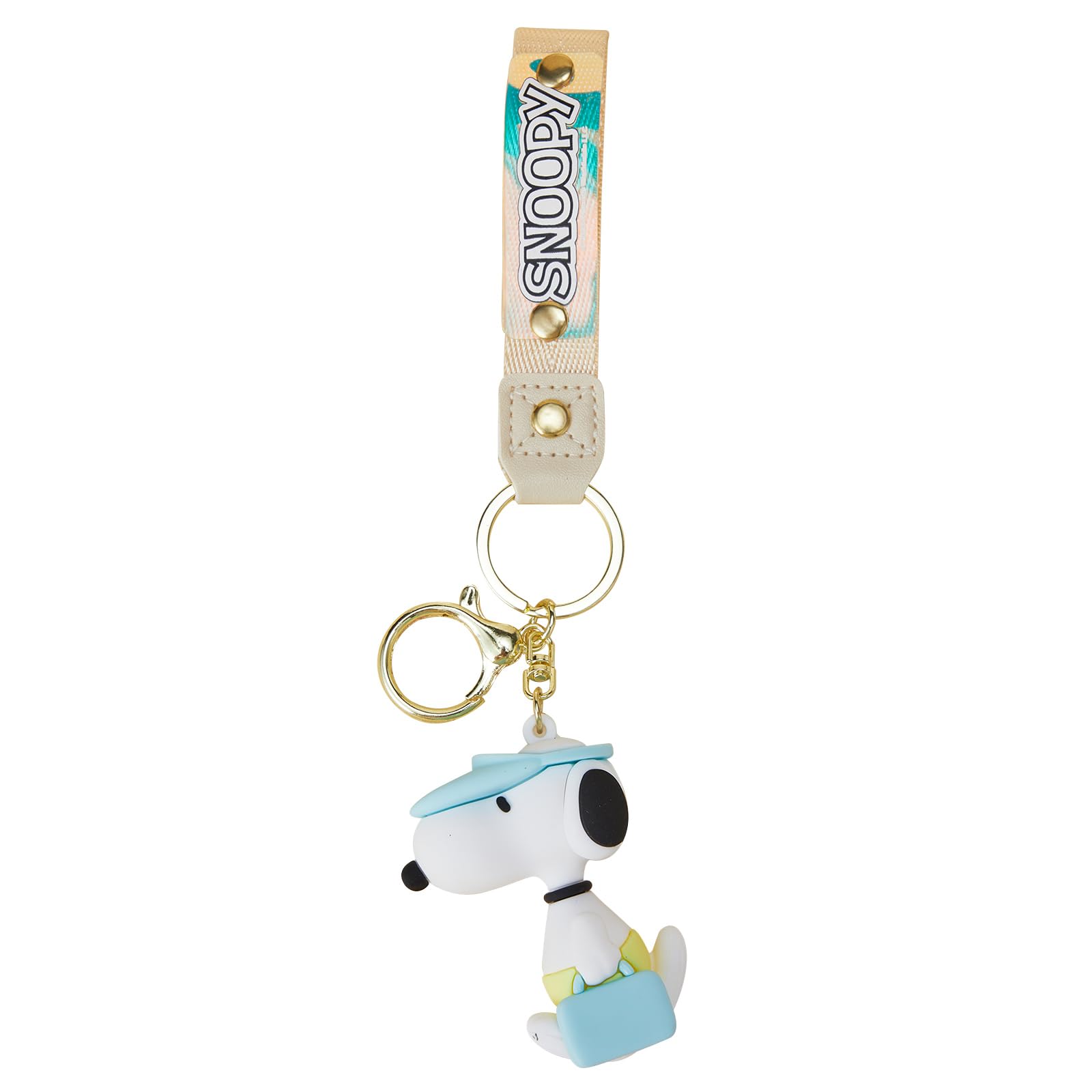 Pingente De Chaveiro Miniso Snoopy Summer Travel Collection