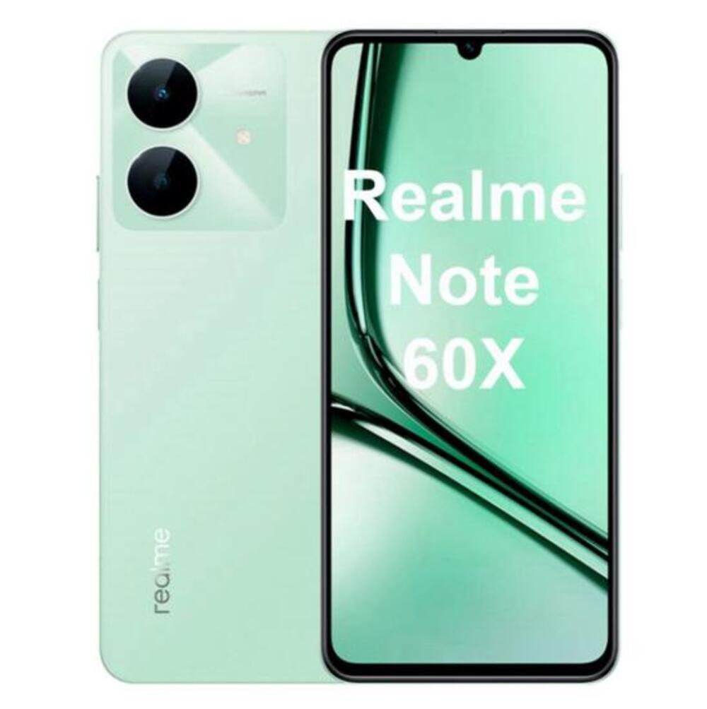 Smartphone Realme Note 60x Rmx3938 | 4g Dual Sim | Tela 6.7 | 3 Gb Ram | 64 Gb Anatel