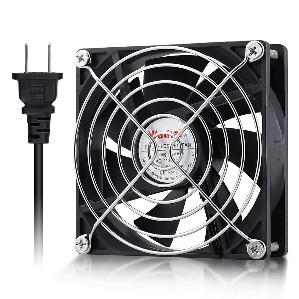 Ventilador De Resfriamento Wathai Ec 90mm X 25mm Ball Ac Axial 110-240v