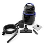 Aspirador De Água E Pó Philco 1500w 20l Com Acessórios Pas80 Azul/preto 110v