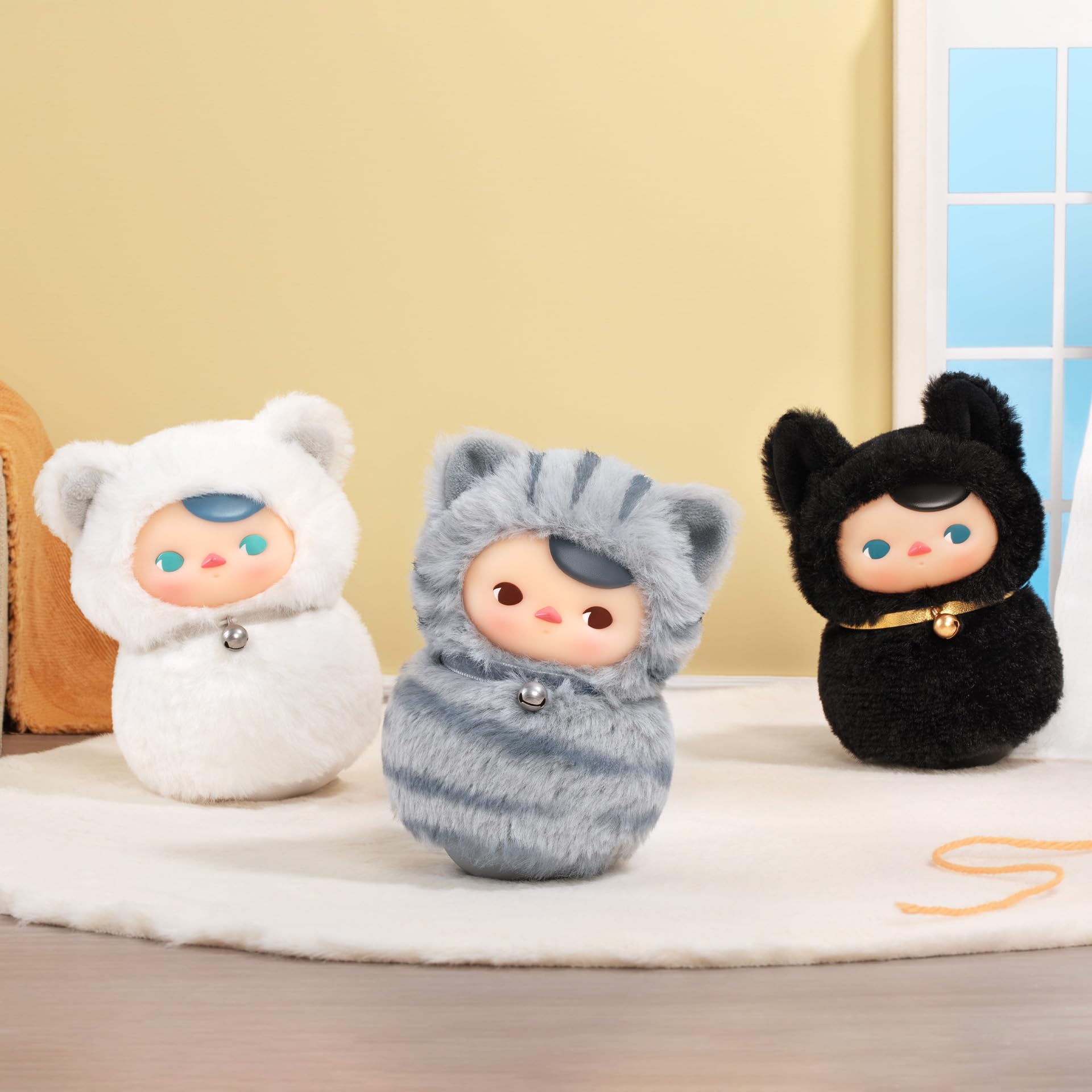 roly poly kitty ブラインドボックス　pop mart Pelúcia De Vinil Blind Box Pop Mart Pucky Roly-poly Kitty - Carrefour