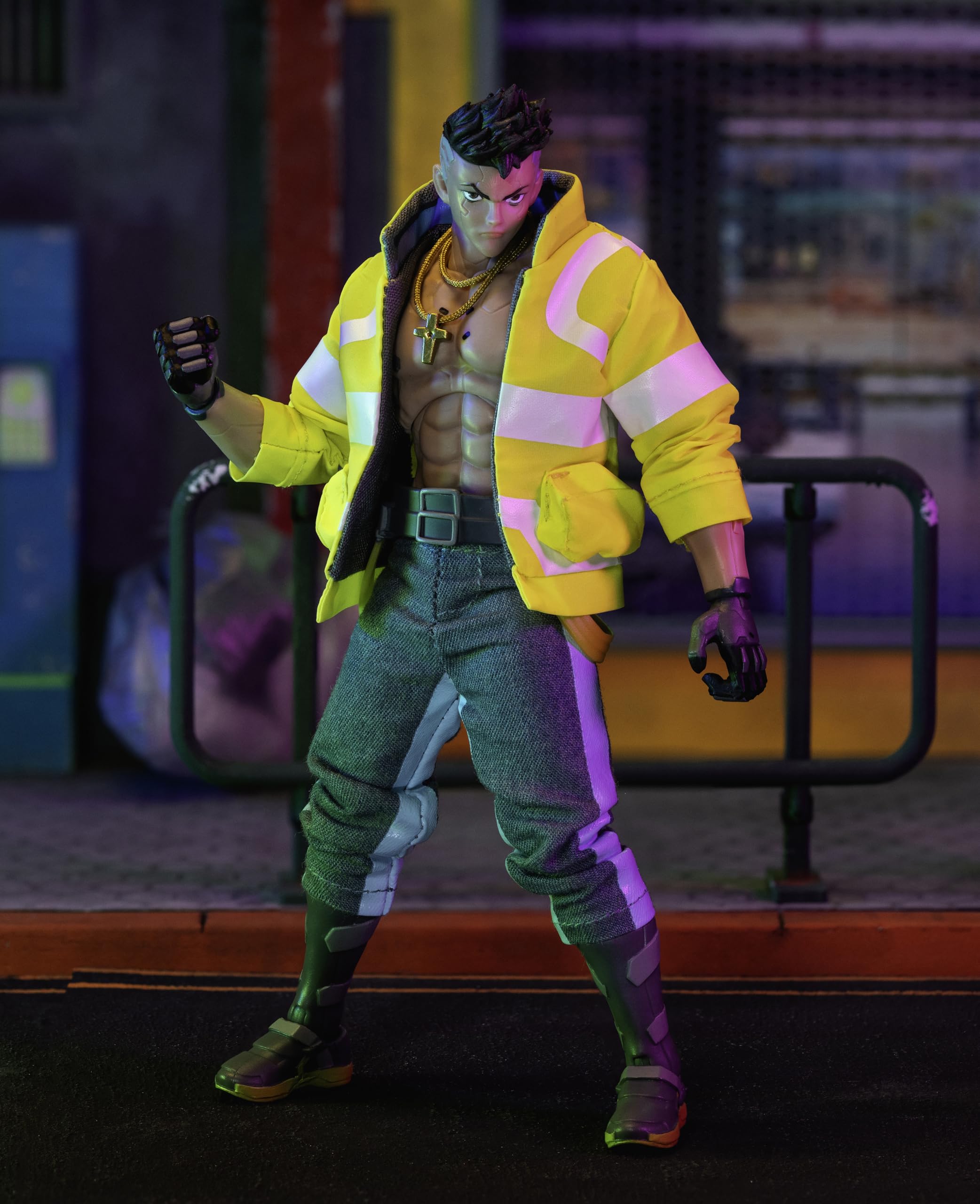 Boneco De Ação Jada Cyberpunk Edgerunners David Martinez 15cm