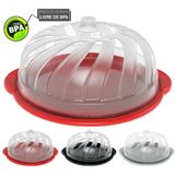 Boleira Com Tampa Gourmet - Vermelha