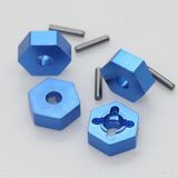 Metal 12mm Roda Hexadecimal Adaptador Compatível Com Wltoys 104001 1