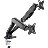 Suporte Articulado Para Dois Monitores Com Pistao A Gas Fortrek Fk441s 17-32