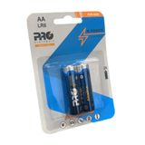 Pilha Alcalina Aa Proeletronic Pqpa-0aa2 (lr6) Com 2...