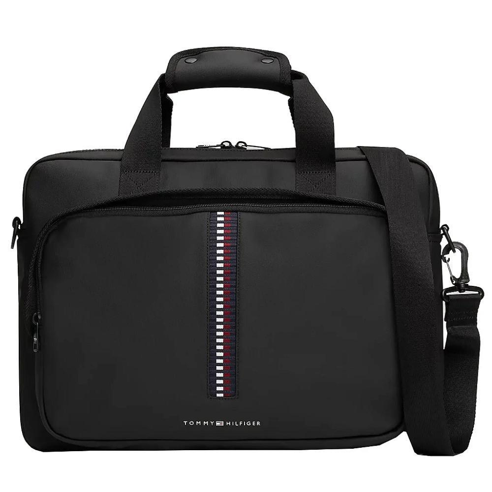 Pasta Bolsa Tommy Hilfiger Corporate Woven Preto - Carrefour