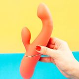 Samba Vibrador Rabbit Com Power Finger
