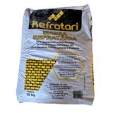 Massa Refratária Seca 10kg Para Forno Churrasqueira Plaqueta