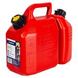 Galão 2 Em 1 Gasolina E Óleo 6l / 2,5l Com Bicos Scepter