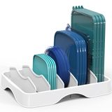 Organizador De Armazenamento De Tampas De Recipientes De Alimentos Simple Houseware