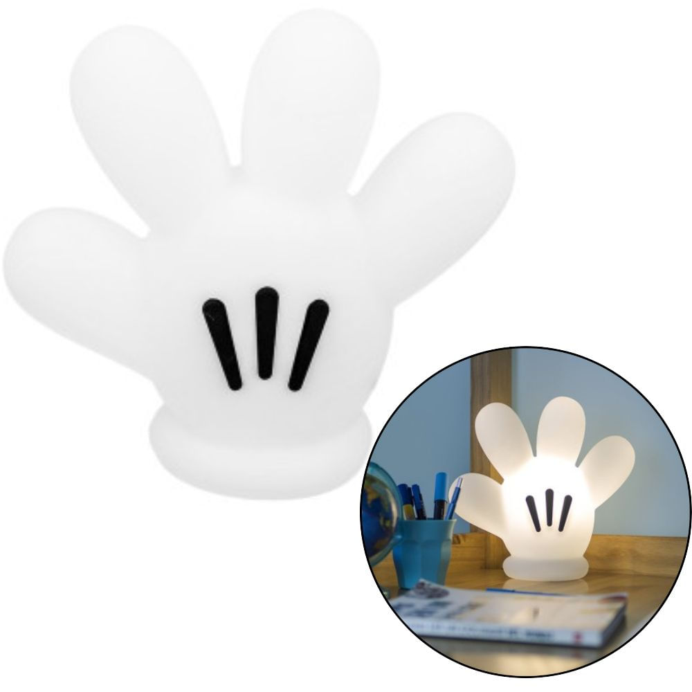 Luminária Luva Do Mickey Mouse Disney