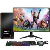 Pc Gamer Completo Skill Rgb Amd Ryzen 5 5600g, Gráficos Radeon Vega 7,monitor Led 20",kit Gamer, 16gb Ddr4 3200mhz, Ssd 1tb, Fonte 500w Sgx-0065a