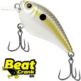 Isca Artificial Marine Beat Crank 45sr 011 Lambari Pinta Preta 4.5cm 6.3g Meia Água Para Tilápia