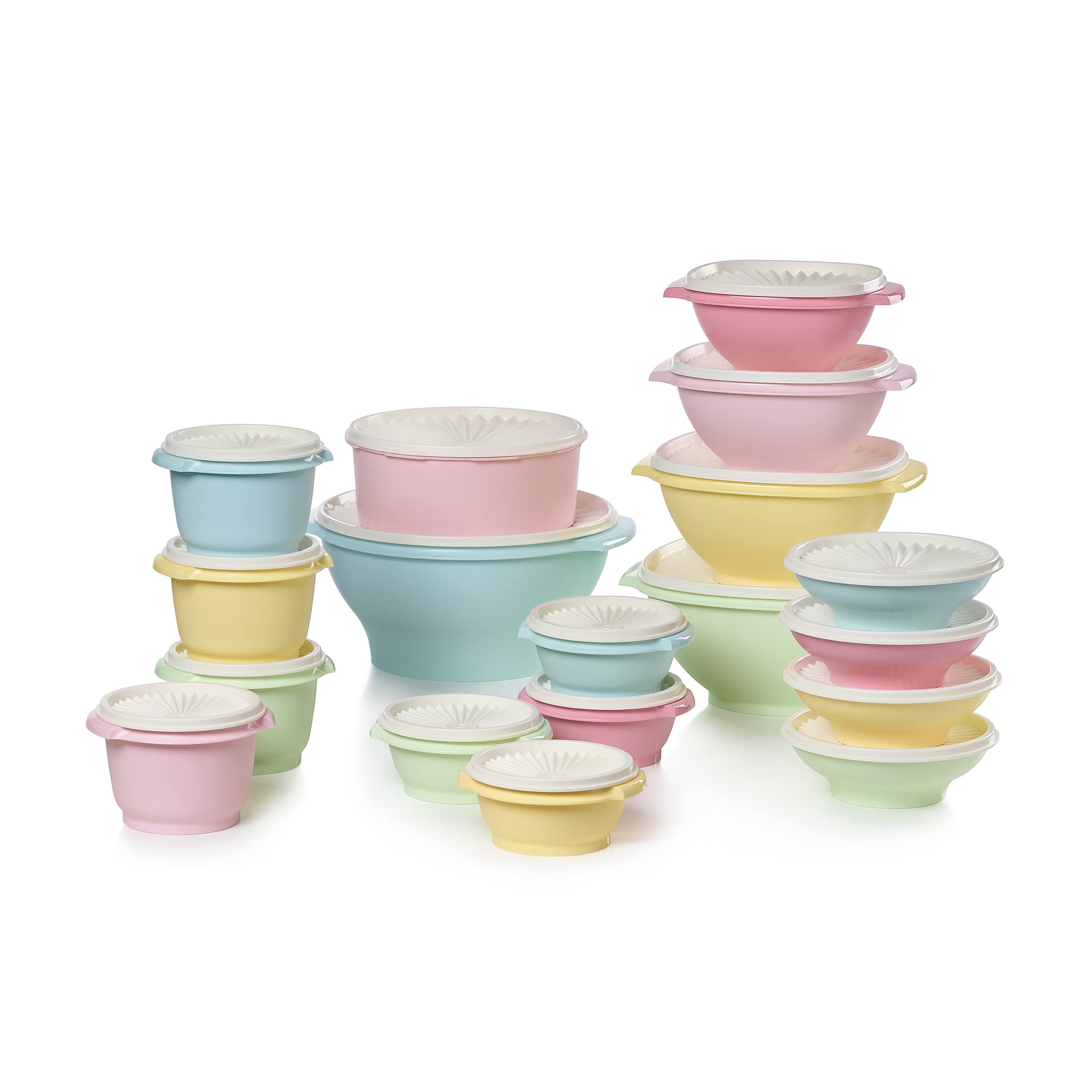 Conjunto De Recipientes Para Armazenamento De Alimentos