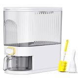 Dispensador De Arroz Vendotbi Com Capacidade De 5 Kg A 6 Kg Com Copo De Medição Branco