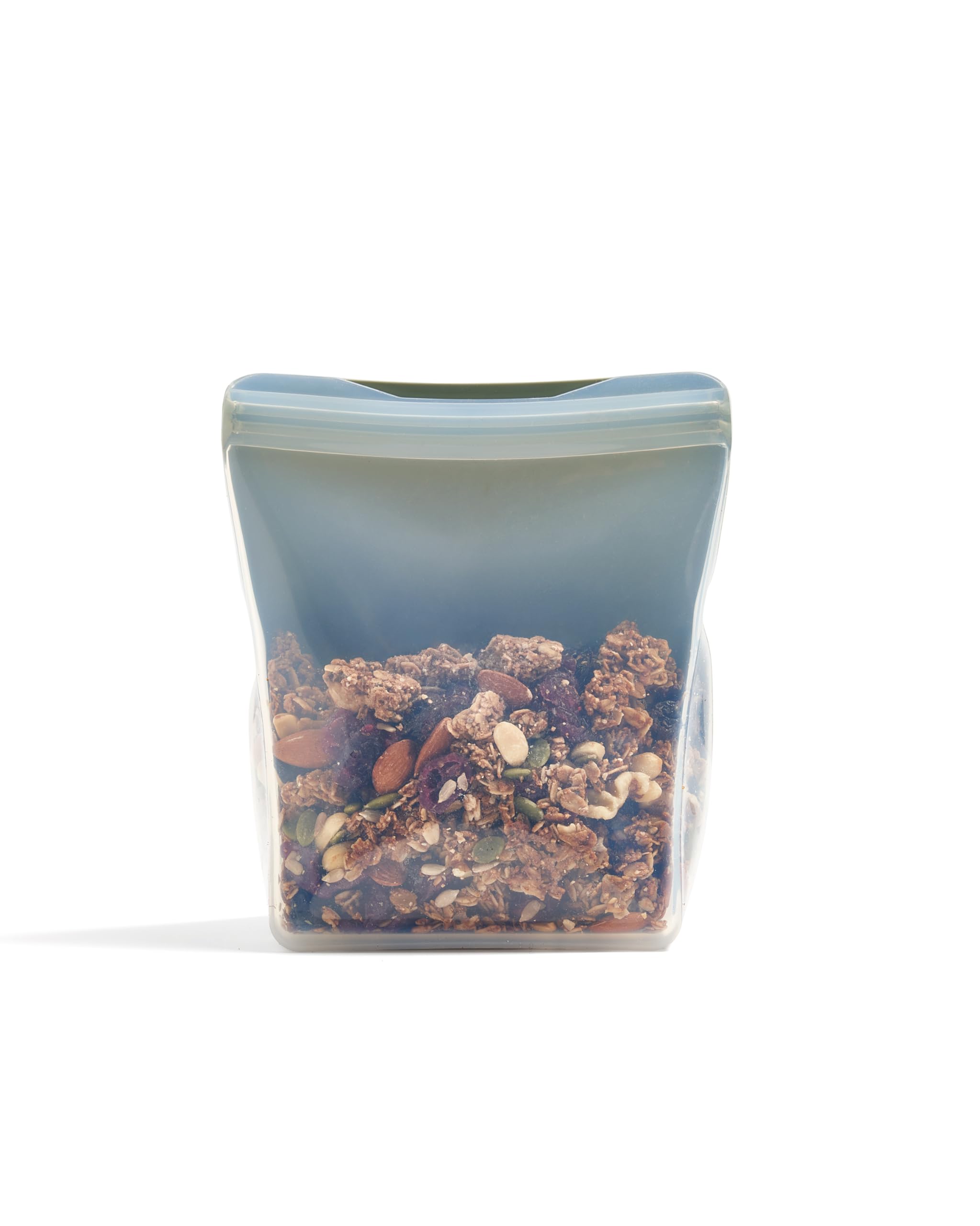 Bolsa De Armazenamento Reutilizável De Silicone W&amp;p Porter Sandwich 1l Sage