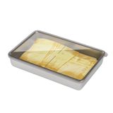 Recipiente De Queijo Freshmage Em Aço Inoxidável Hermético, 2 Unidades