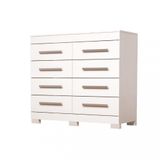 Cômoda 8 Gavetas Com Pés 100 Mdf Nalu Acp