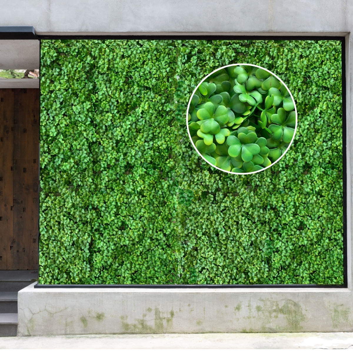 21 Painéis De Grama Artificial Realista Linha Premium Alto Preenchimento Para Decoração De Jardim Vertical