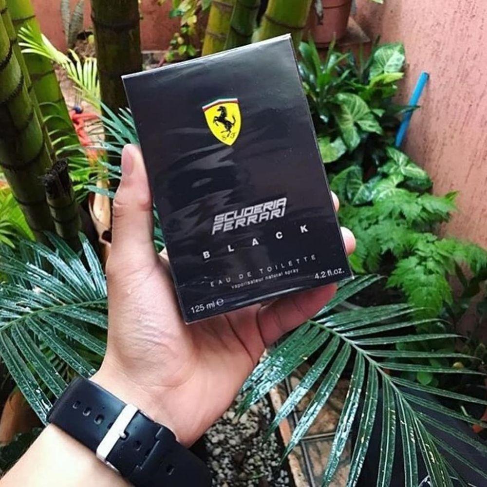 Perfume Scuderia Ferrari Black - Eau De Toilette - Masculino - 125
