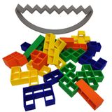 Jogo De Equilíbrio Tetris 3d Balanço Torre Brinquedo Educativo
