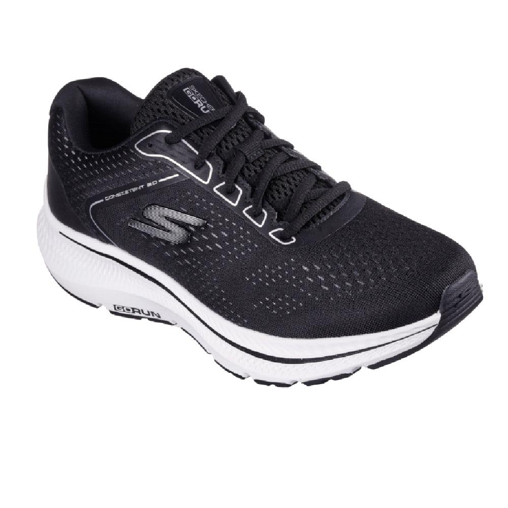 Tenis Skechers Go Run Consistent 2.0 - Mile Marker Preto/branco 042
