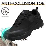 Tênis De Caminhada Humtto Waterproof Trekking Trail Masculinos Pretos 7.5
