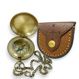 Compass Mah, Latão Feito À Mão, Personalizado Para Padrinho