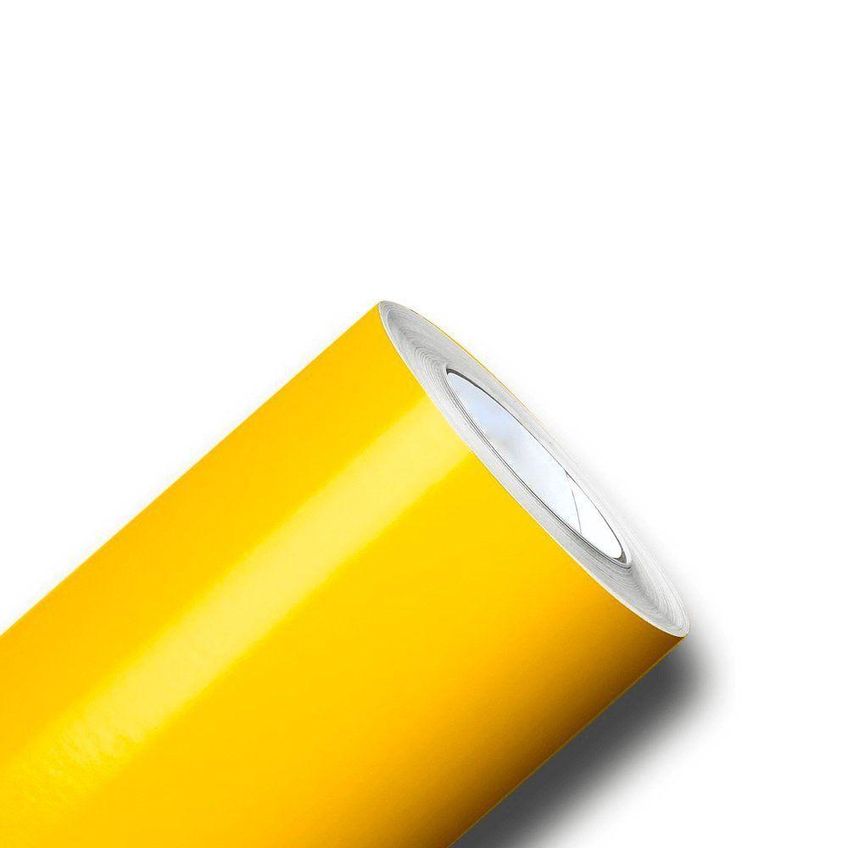 Papel Adesivo Contact Amarelo Com 10 Metros - imagem 3