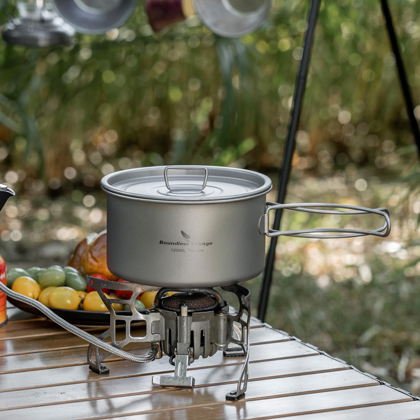 Conjunto De Utensílios De Cozinha Boundless Voyage Titanium Pot 1