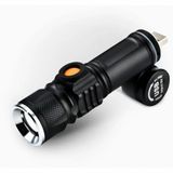 Lanterna Recarregável Usb Luz Negra Uv Alta Intensidade